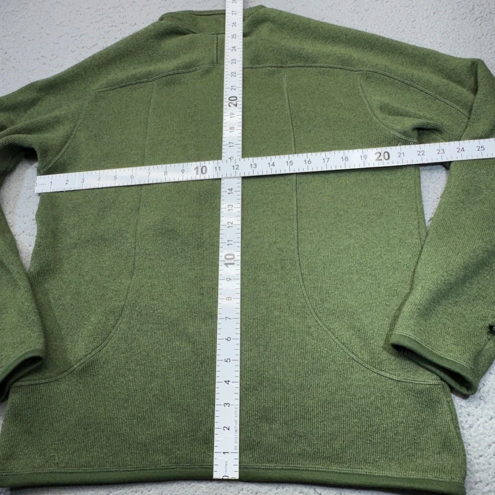 Patagonia Better Sweater 1/4 Zip Mens Medium Green Fleece Pullover Gorpcore